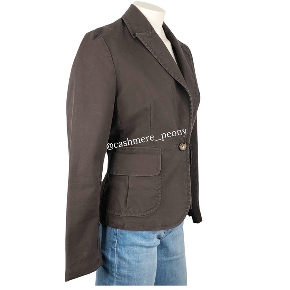 Banana Republic Brown Blazer Jacket - Picture 6 of 8